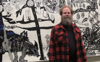 Artist Locust Devours All the News – Daily Telegraph